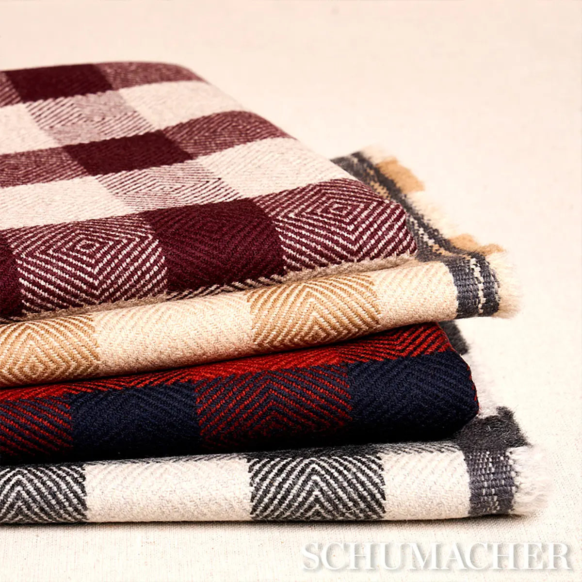 Galt Wool Check Fabric – Coffee-Colored Large-Scale Plaid
Galt Wool Check Fabric - Brown
Check Fabric