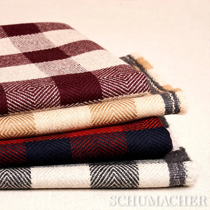 Galt Wool Check Fabric – Coffee-Colored Large-Scale Plaid
Galt Wool Check Fabric - Brown
Check Fabric
