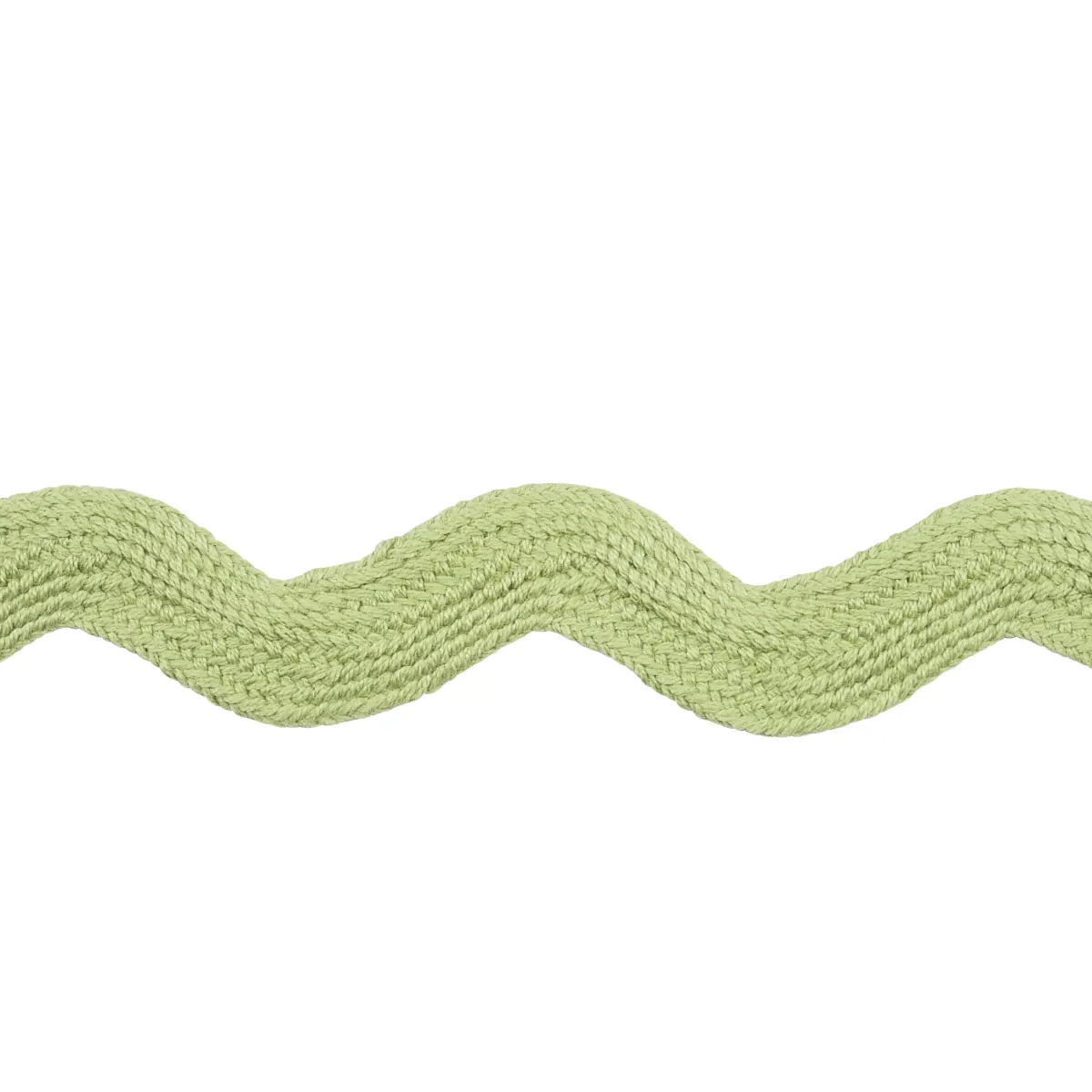 Ric Rac Tape Large – Decorative Cotton Trim, Celadon