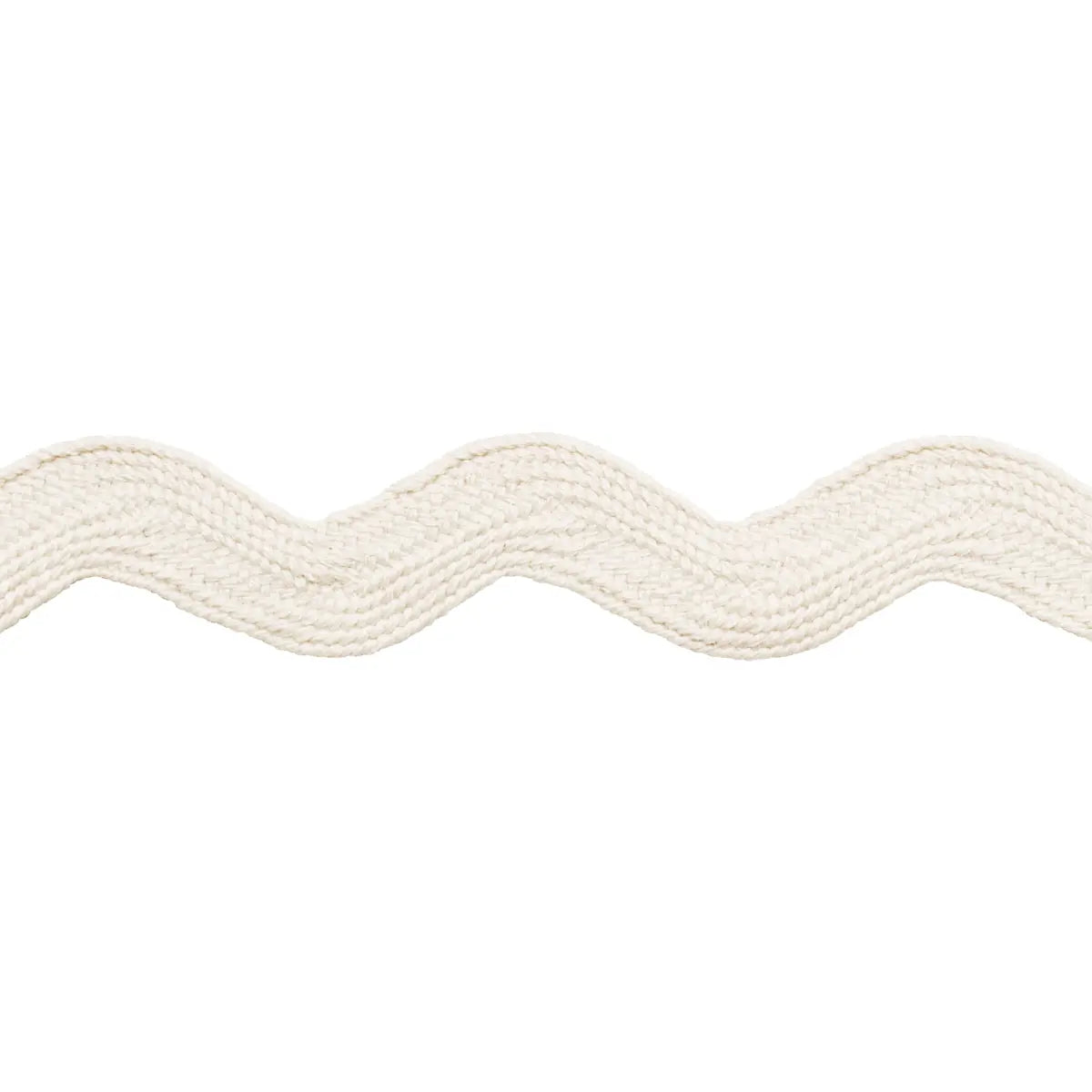 Ric Rac Tape Large – Decorative Cotton Trim, Ivory