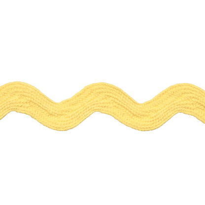 Ric Rac Tape Large – Decorative Cotton Trim, Yellow