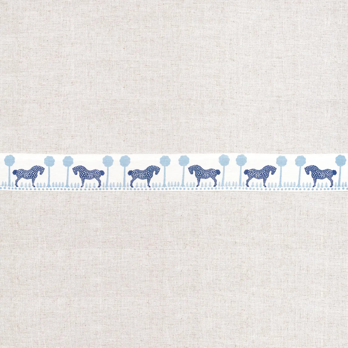 Polka Dot Pony Tape – Stylised Equine Motif Trim