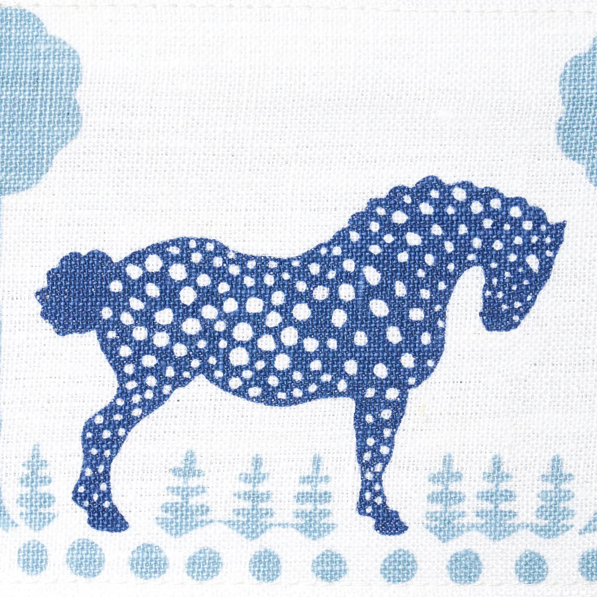 Polka Dot Pony Tape – Stylised Equine Motif Trim