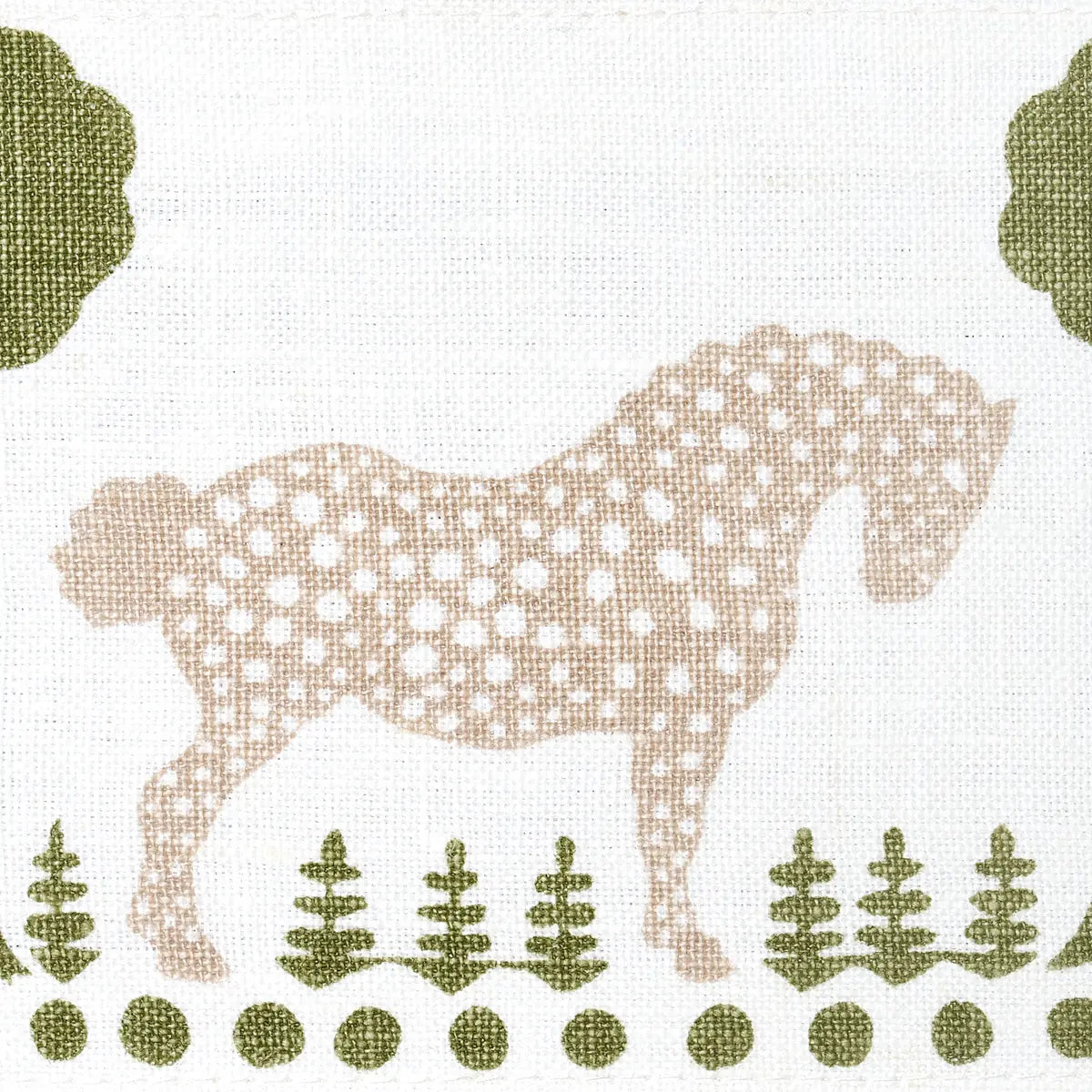 Polka Dot Pony Tape – Stylised Equine Motif Trim