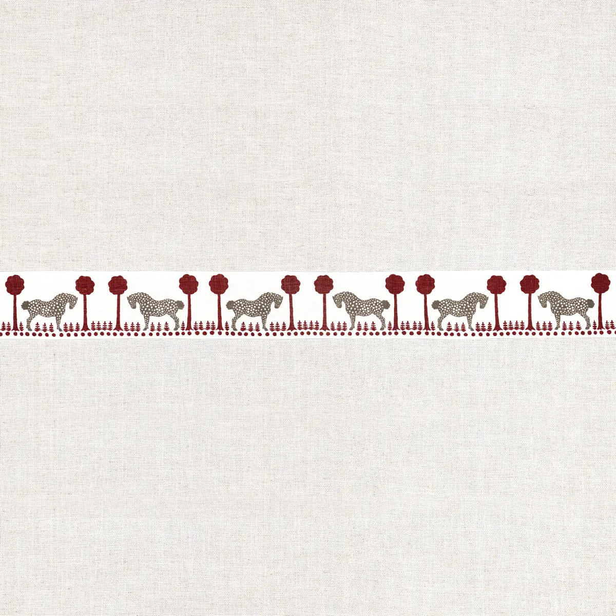 Polka Dot Pony Tape – Stylised Equine Motif Trim