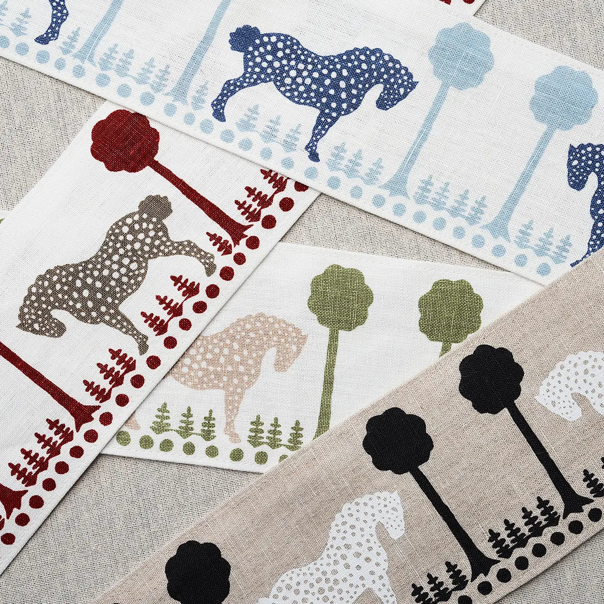 Polka Dot Pony Tape – Stylised Equine Motif Trim