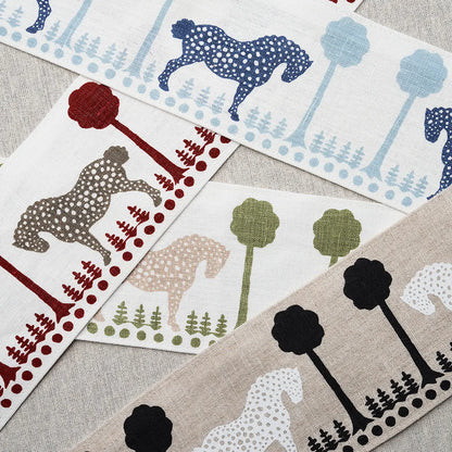 Polka Dot Pony Tape – Stylised Equine Motif Trim
