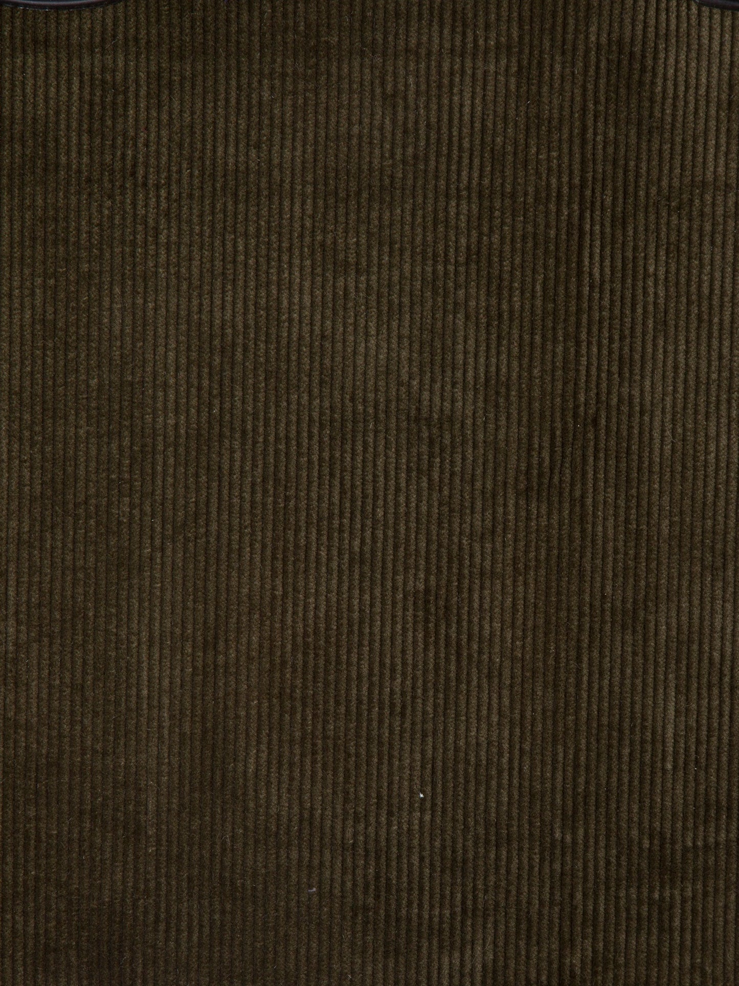 Heavy Cotton Corduroy – Fustian Fabric for Upholstery & Interiors, Dk. Olive