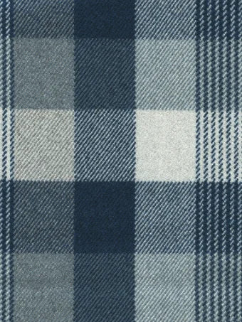 Soho Square - Mélange Wool Plaid
Mélange Wool Plaid - Azure