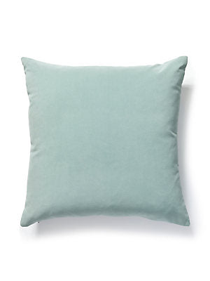 Richmond Velvet Pillow–Soft Pillow, Wedgwood