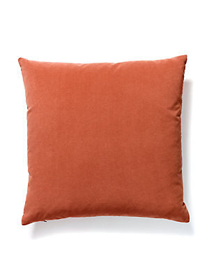 Richmond Velvet Pillow–Soft Pillow, Coral