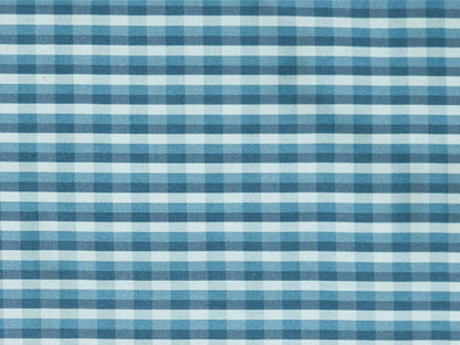 La Strada Check - Silk Fabric - Bleuet
Silk Plaid Fabric