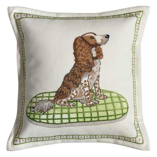Waiting For a Treat Cushion – Decorative Pillow, Waiting for a Treat