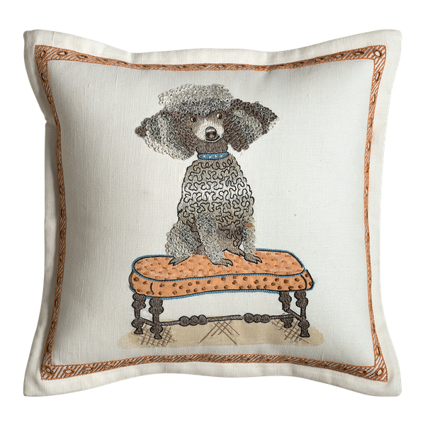 Poodle Perfection Cushion – Decorative Pillow, Poodle Perfection