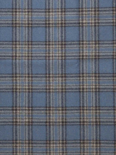 Wool Check Fabric
WILDE - Wool Check Fabric - Cobalt