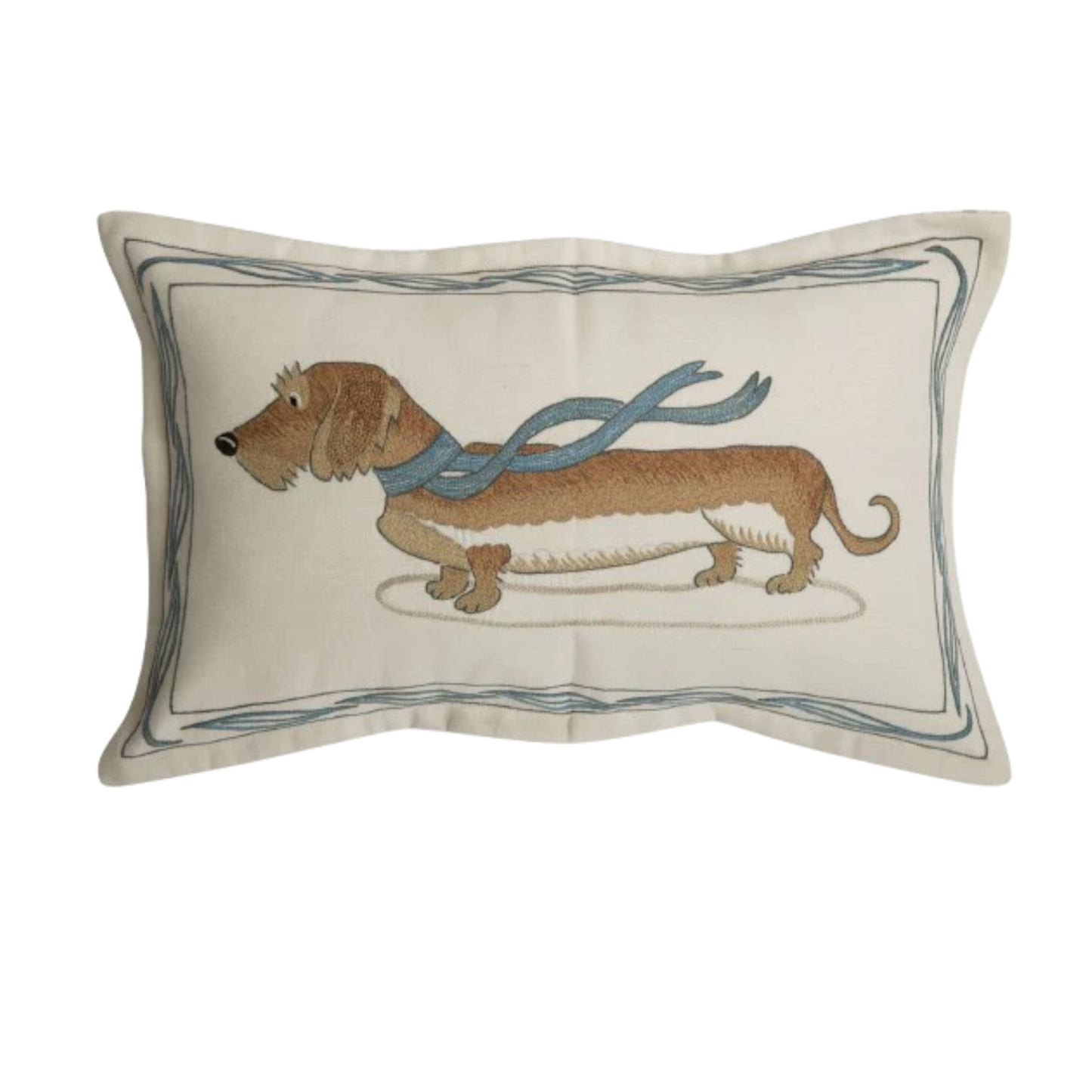Dashing Dachshund Cushion – Decorative Pillow