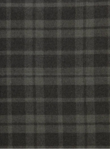 Brummell - Wool Check Fabric - Derby Brown
Wool Check Fabric