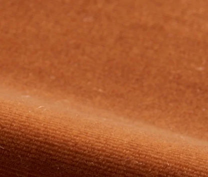 Close-up of brown fabric texture
Velours Uni – Luxury Silk Fabric - Ecaille