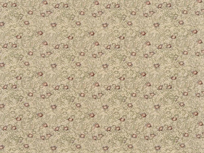 Butterfly Printed Cotton, Vert