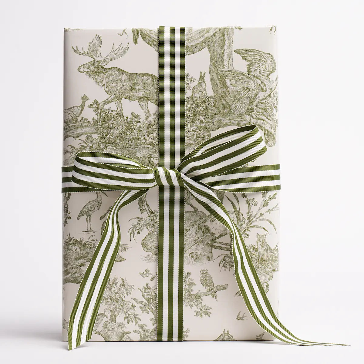 Western Toile Wrapping Paper Sheet