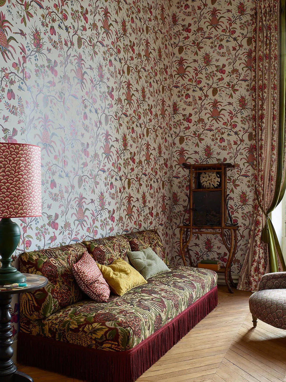 Rayure Petits Appartements de la Reine Printed Cotton