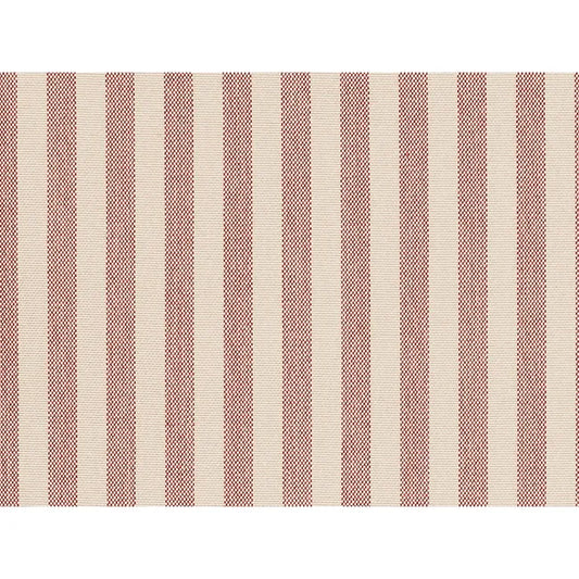 Directire Stripe Silk Fabric – Elegant Pekin Red Stripes for Drapery & Decor