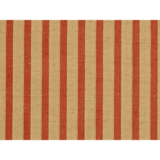 Trevi Stripe Silk Upholstery Fabric by Brunschwig & Fils, Pekin Red