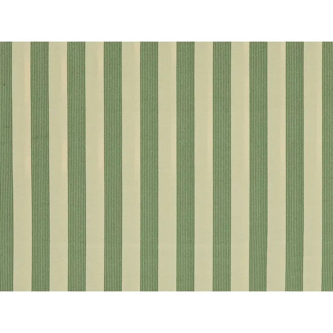 Valenti Stripe Silk Fabric – 100% Silk Drapery by Brunschwig & Fils, Emerald