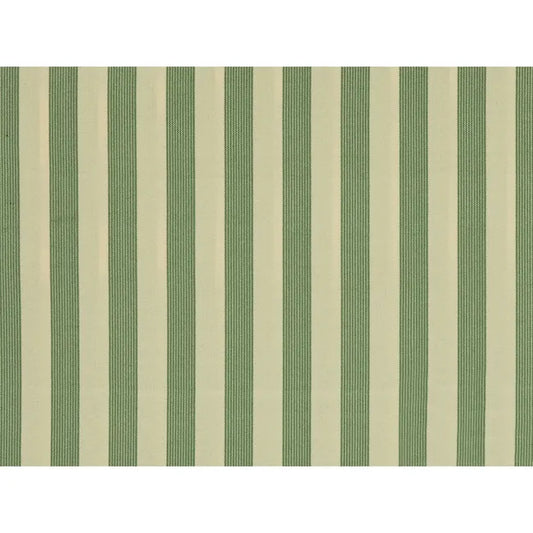 Valenti Stripe Silk Fabric – 100% Silk Drapery by Brunschwig & Fils, Emerald