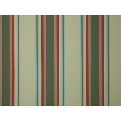 General Stripe Silk Drapery Fabric by Brunschwig & Fils, Olive