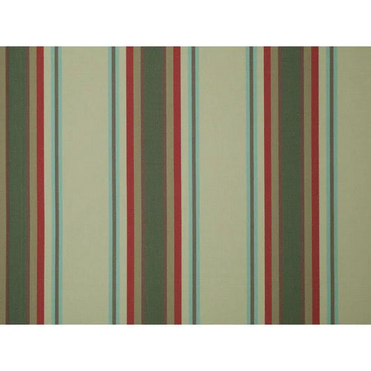 General Stripe Silk Drapery Fabric by Brunschwig & Fils, Olive