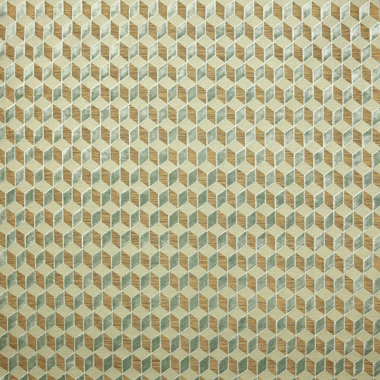 Vallauris Celadon Woven Velvet Fabric – 55" Wide Upholstery Material by Cowtan and Tout