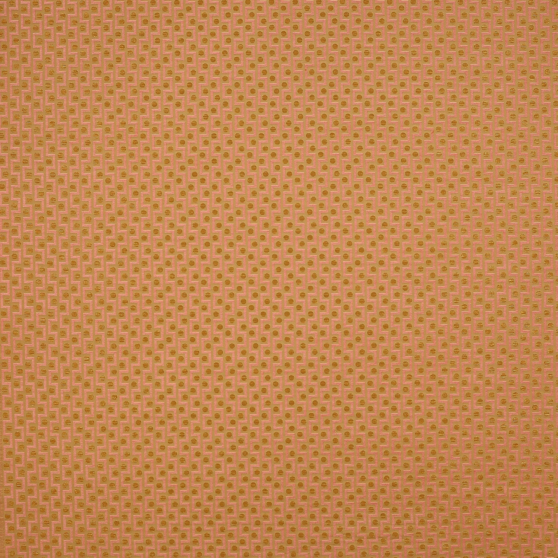 Opio Rose Woven Geometric Fabric – 56.75" Wide Upholstery Material by Cowtan and Tout