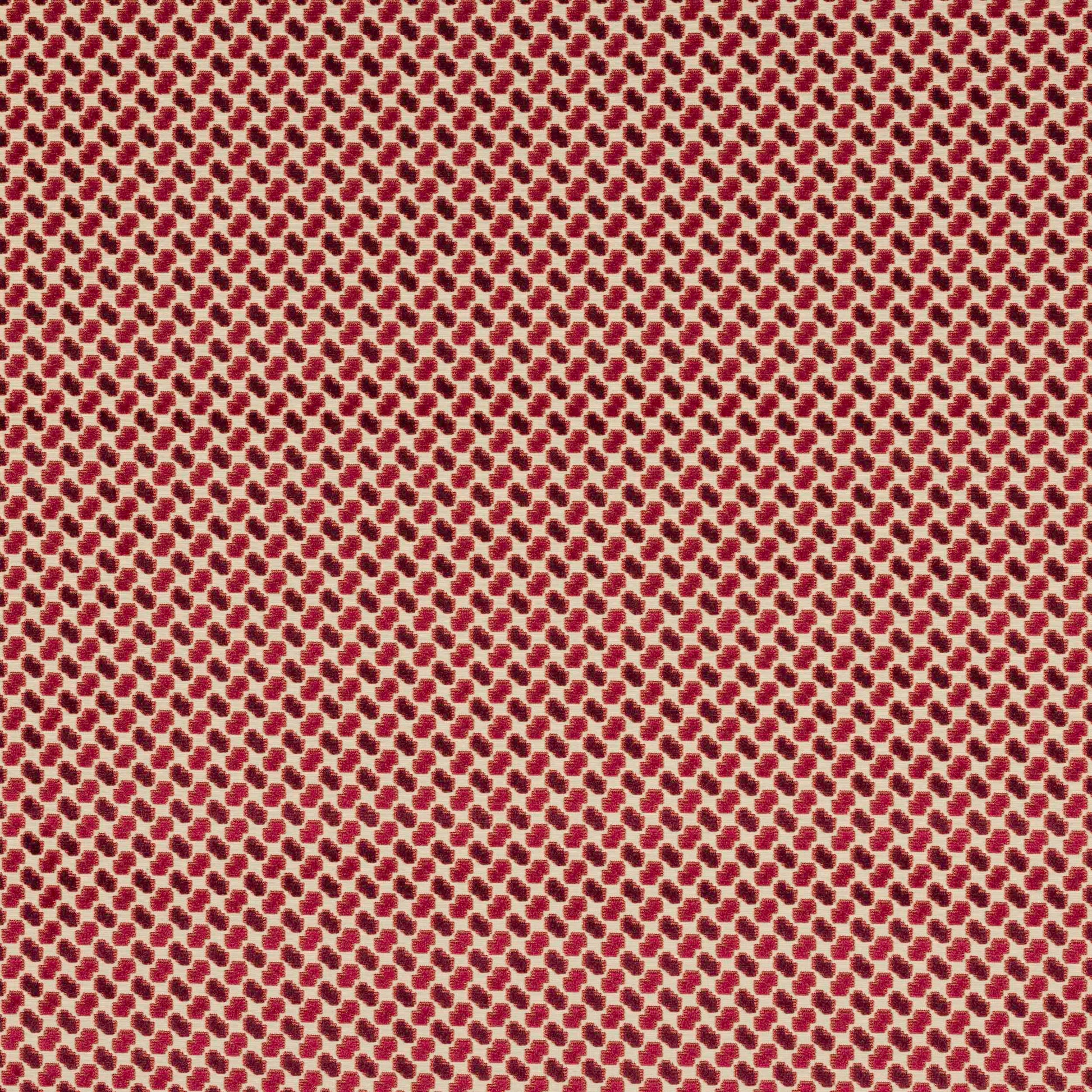 Minos Prune Woven Velvet Fabric – 54.25" Wide Upholstery Material by Cowtan and Tout