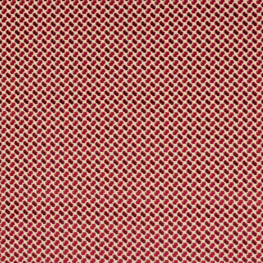 Minos Prune Woven Velvet Fabric – 54.25" Wide Upholstery Material by Cowtan and Tout