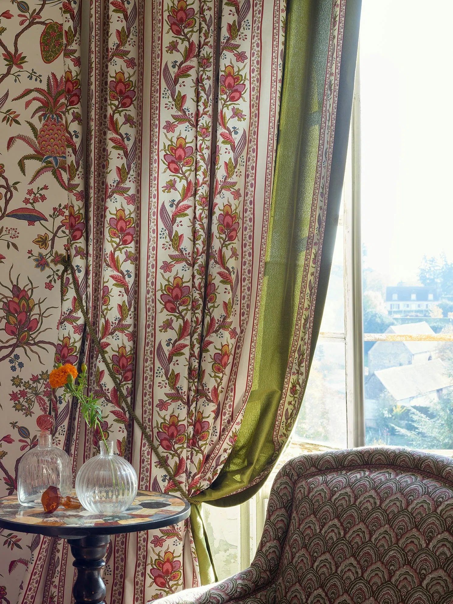 Rayure Petits Appartements de la Reine Printed Cotton