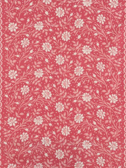 Batik Printed Cotton, Rose