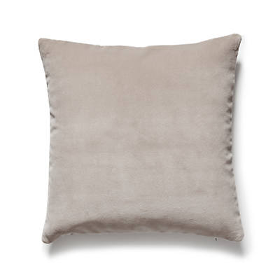 Torino Velvet Pillow -Soft Cushion, Taupe