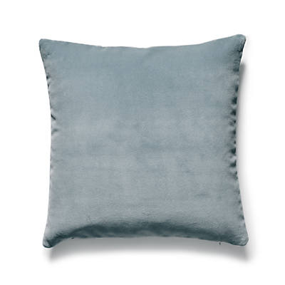 Torino Velvet Pillow -Soft Cushion, Steeple Gray
