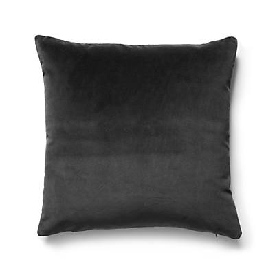 Torino Velvet Pillow -Soft Cushion, Slate