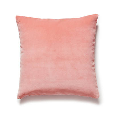Torino Velvet Pillow -Soft Cushion, Blush