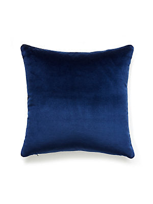 Torino Velvet Pillow -Soft Cushion, Navy