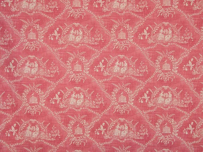 Crespieres Printed Cotton, Rose Ancien