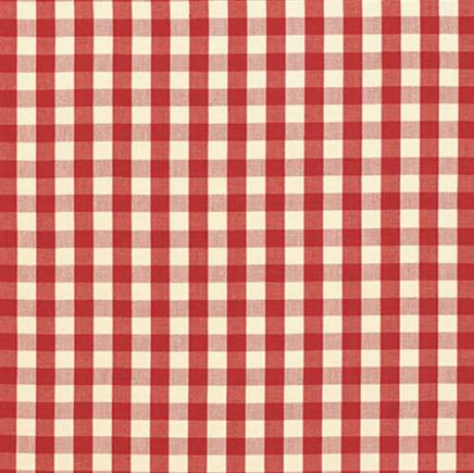 Elton Cotton Check Fabric – Small-Scale 100% Cotton, Red
Elton Cotton Check Fabric