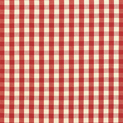 Elton Cotton Check Fabric – Small-Scale 100% Cotton, Red
Elton Cotton Check Fabric