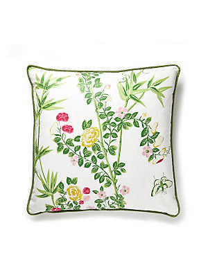 Jardin De Chine Decorative Pillow, Spring
