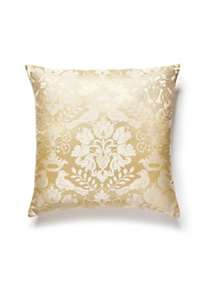 Love Bird Pillow – Decorative Cushion, Beige