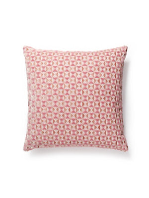 Parlor Velvet Pillow–Luxe Cushion, Sorbet