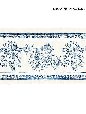 Block Print Tape – Decorative Trim by the Yard, Lakeside