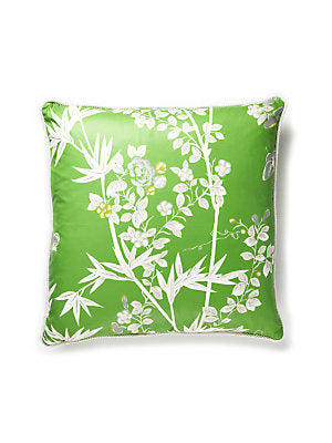 Jardin De Chine Decorative Pillow, Jade